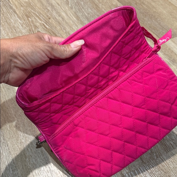 Vera Bradley Vibrant Pink Quilted Wristlet - Picture 4 of 9